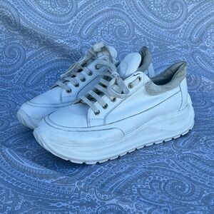 Men’s Candice Cooper White Sneakers